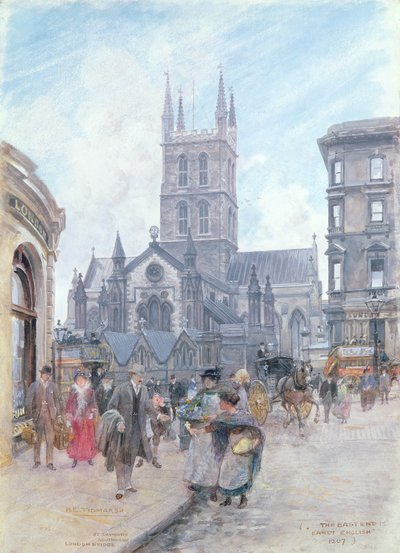 San Salvador, Southwark, Puente de Londres de Henry Edward Tidmarsh